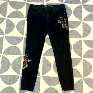 Mossimo Embroidered Jeans